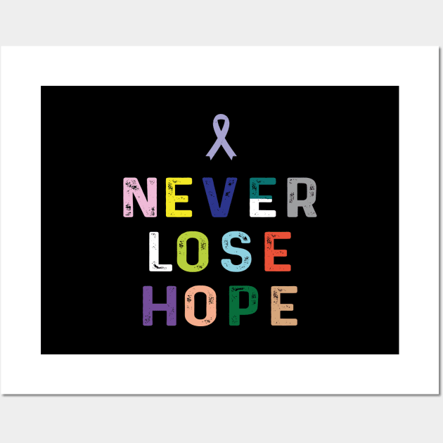 Never Lose Hope Wall Art by 99sunvibes